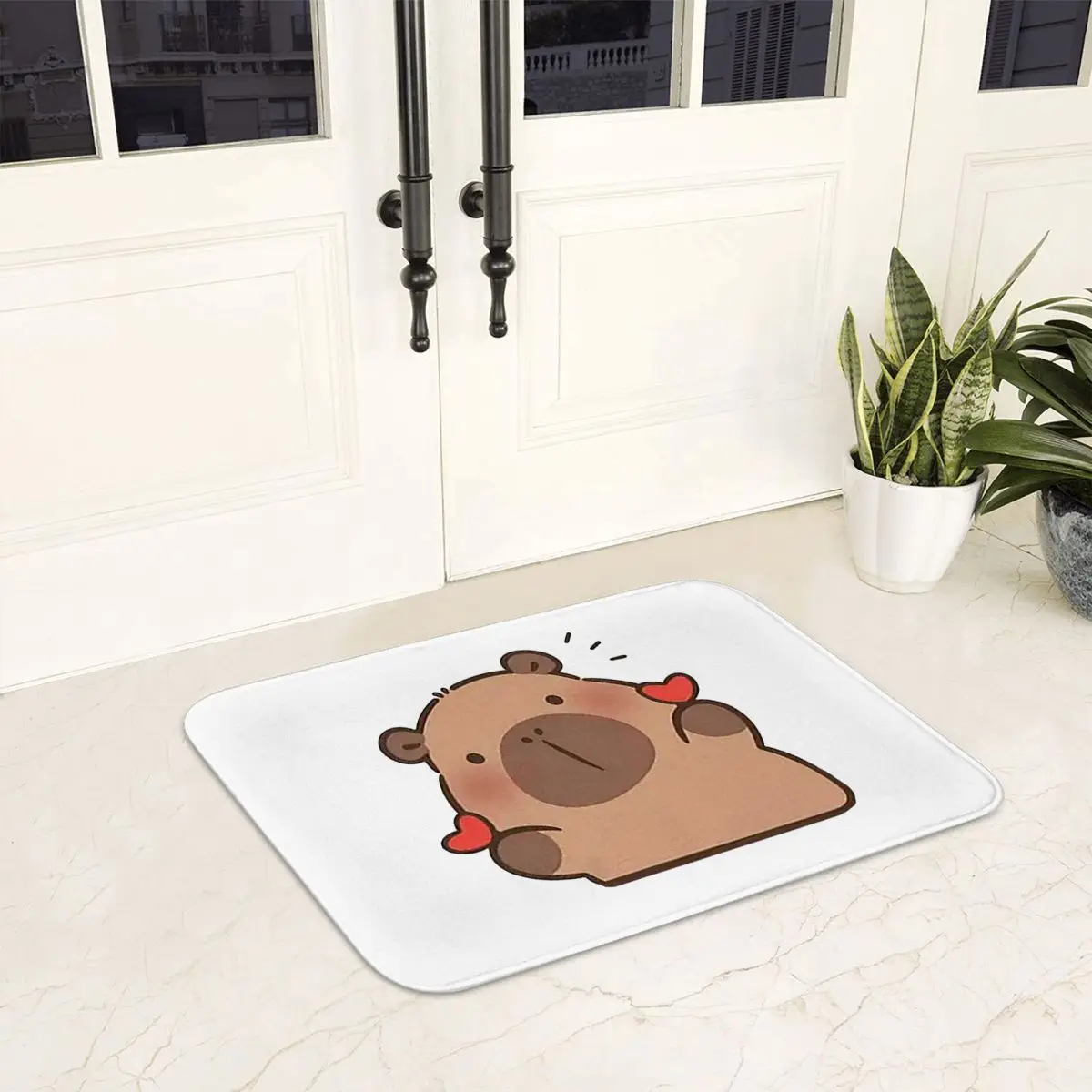 Милый Нескользящий коврик с капибарой Be Cappy, напольный коврик, ковер для соскабливания песка, ковер для кухни, входа, дома, балкона, коврики для ног
Милый Нескользящий коврик с капибарой Be Cappy, напольный коврик, ковер для соскабливания песка, ковер для кухни, входа, дома, балкона, коврики для ног