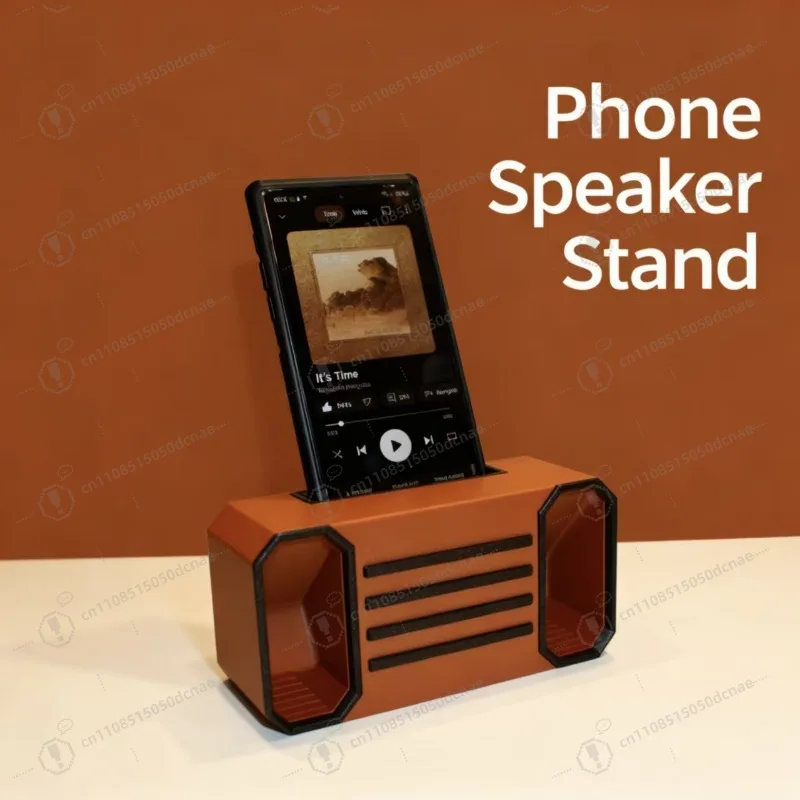 Retro Passive Phone Speaker Amplifier, No Power Needed Sound Booster with Phone Stand Desk Decor
Retro Passive Phone Speaker Amplifier, No Power Needed Sound Booster with Phone Stand Desk Decor