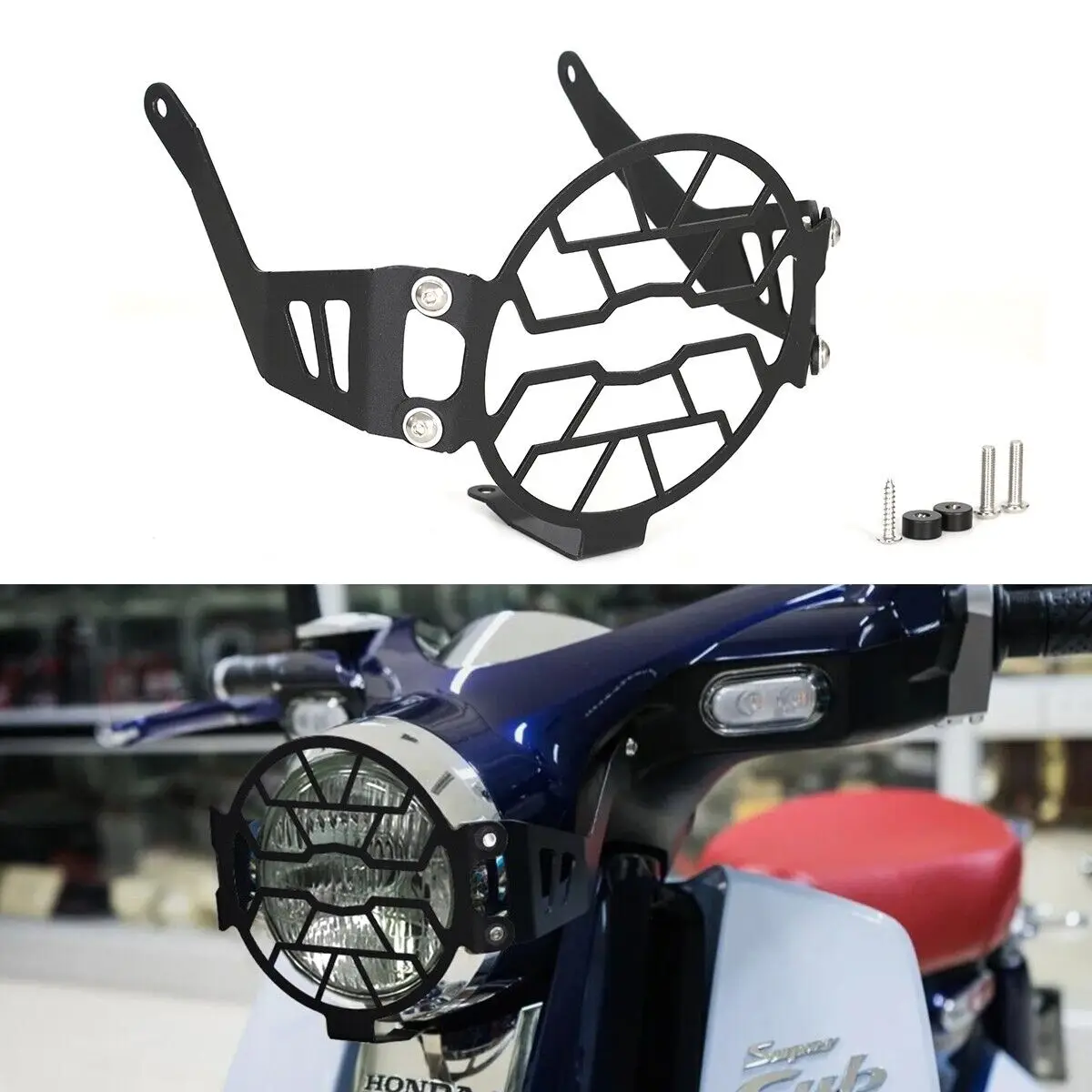 For Honda C125 Super Cub 2019 2020 2021 2022 2023 2024 Front Headlight Guard Head Light Grille Guard Cover Protector Guard
For Honda C125 Super Cub 2019 2020 2021 2022 2023 2024 Front Headlight Guard Head Light Grille Guard Cover Protector Guard
