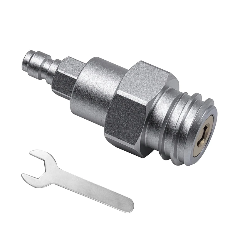 Carbon Dioxide Filling Adapter 8Mm Male Quick Disconnect For Soda Water Machine Maker External CO2 Tank
Carbon Dioxide Filling Adapter 8Mm Male Quick Disconnect For Soda Water Machine Maker External CO2 Tank