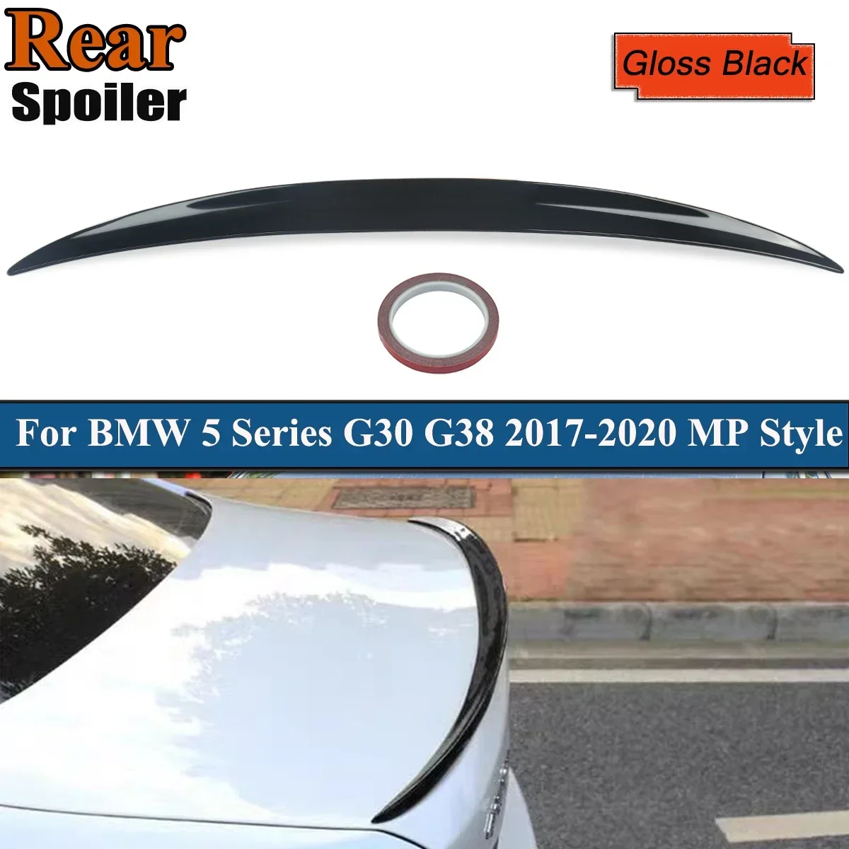 MagicKit For Bmw G30 Rear Roof Spoiler 5 Series M Performance Style 2017-2019 Car Accessories
MagicKit For Bmw G30 Rear Roof Spoiler 5 Series M Performance Style 2017-2019 Car Accessories