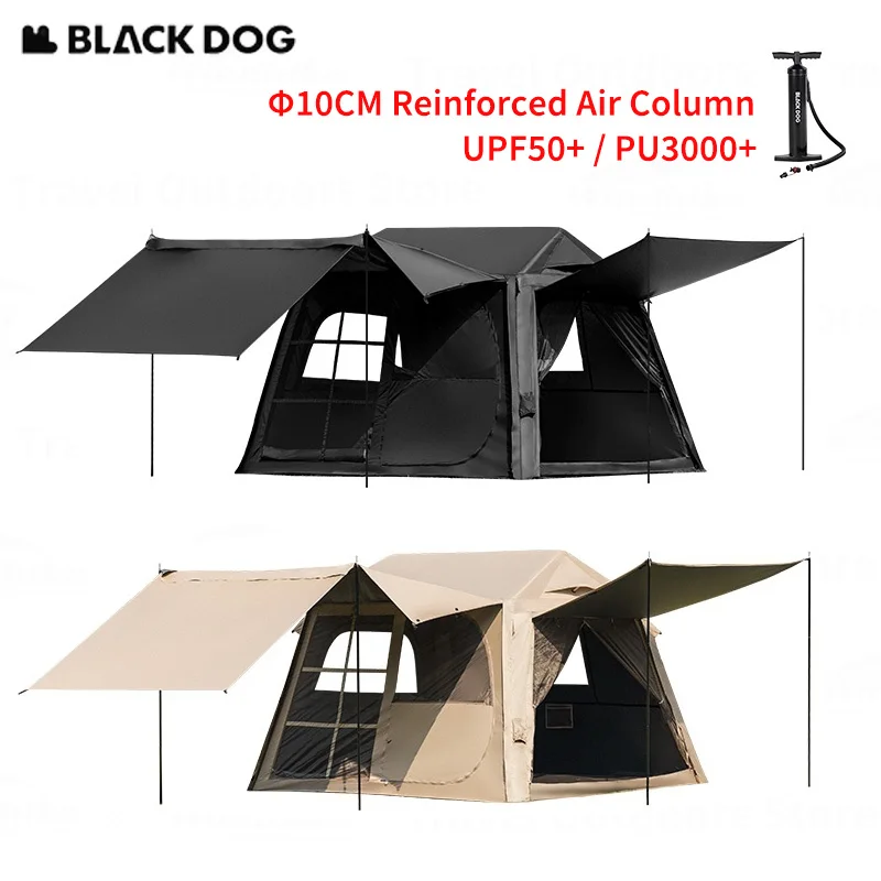 BLACKDOG надувная палатка, портативная складная уличная палатка для кемпинга, ночная быстросъемная автоматическая палатка на крыше с расширенным навесом
BLACKDOG надувная палатка, портативная складная уличная палатка для кемпинга, ночная быстросъемная автоматическая палатка на крыше с расширенным навесом