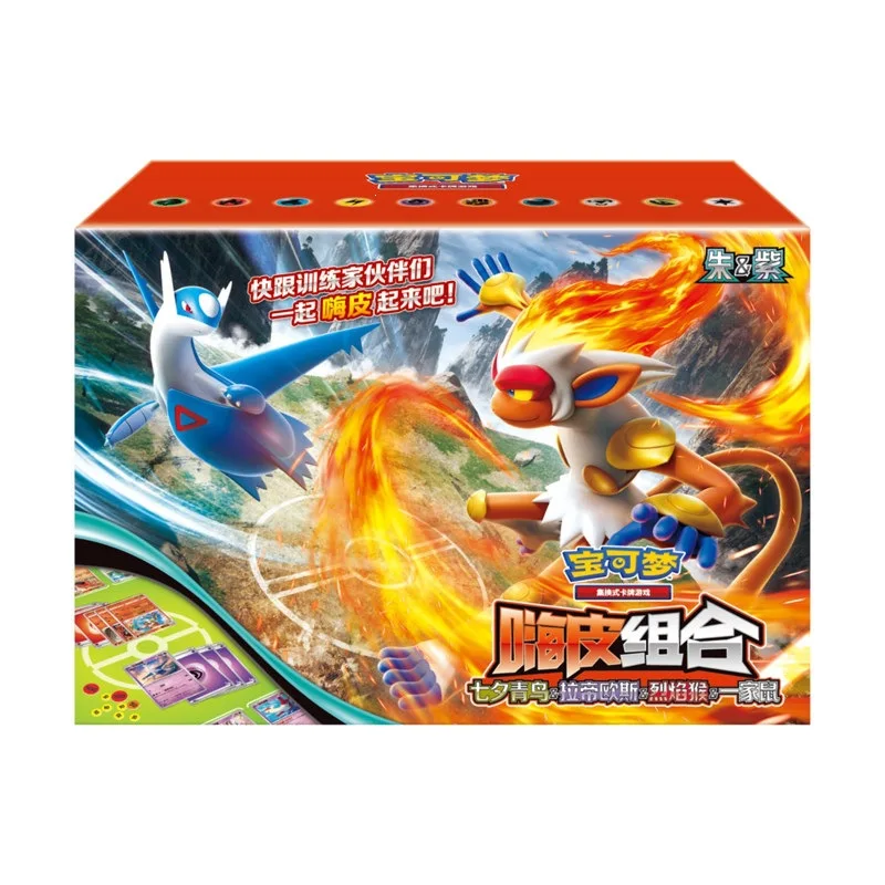 Pokémon Official PTCGSimplified Chinese Happy Combo 3 Scarlet Violet Trading Card Game Box Sealed Collectible Card Game Set Gift
Pokémon Official PTCGSimplified Chinese Happy Combo 3 Scarlet Violet Trading Card Game Box Sealed Collectible Card Game Set Gift