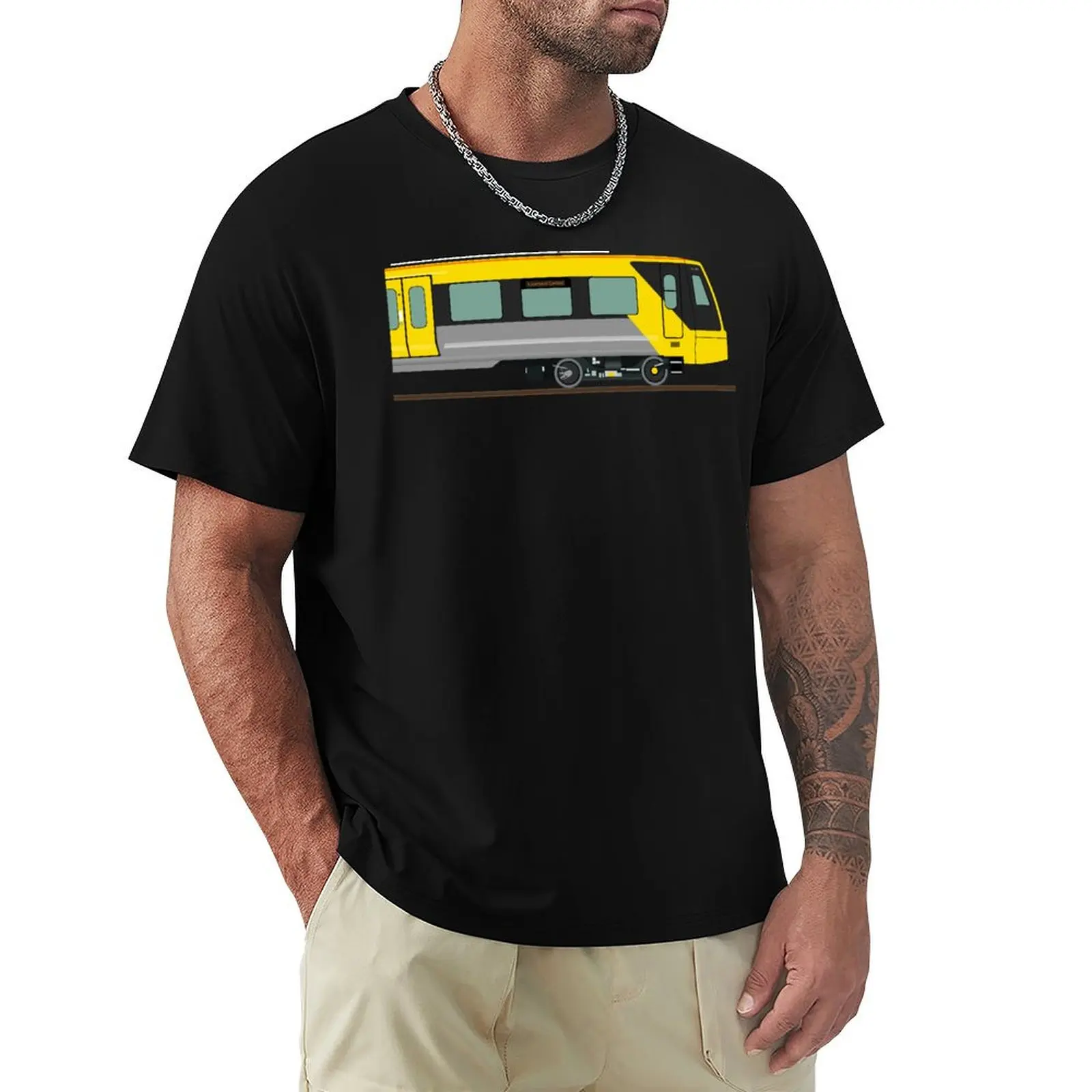 Merseyrail Class 777 profile T-Shirt Retro Style Print Casual Top
Merseyrail Class 777 profile T-Shirt Retro Style Print Casual Top