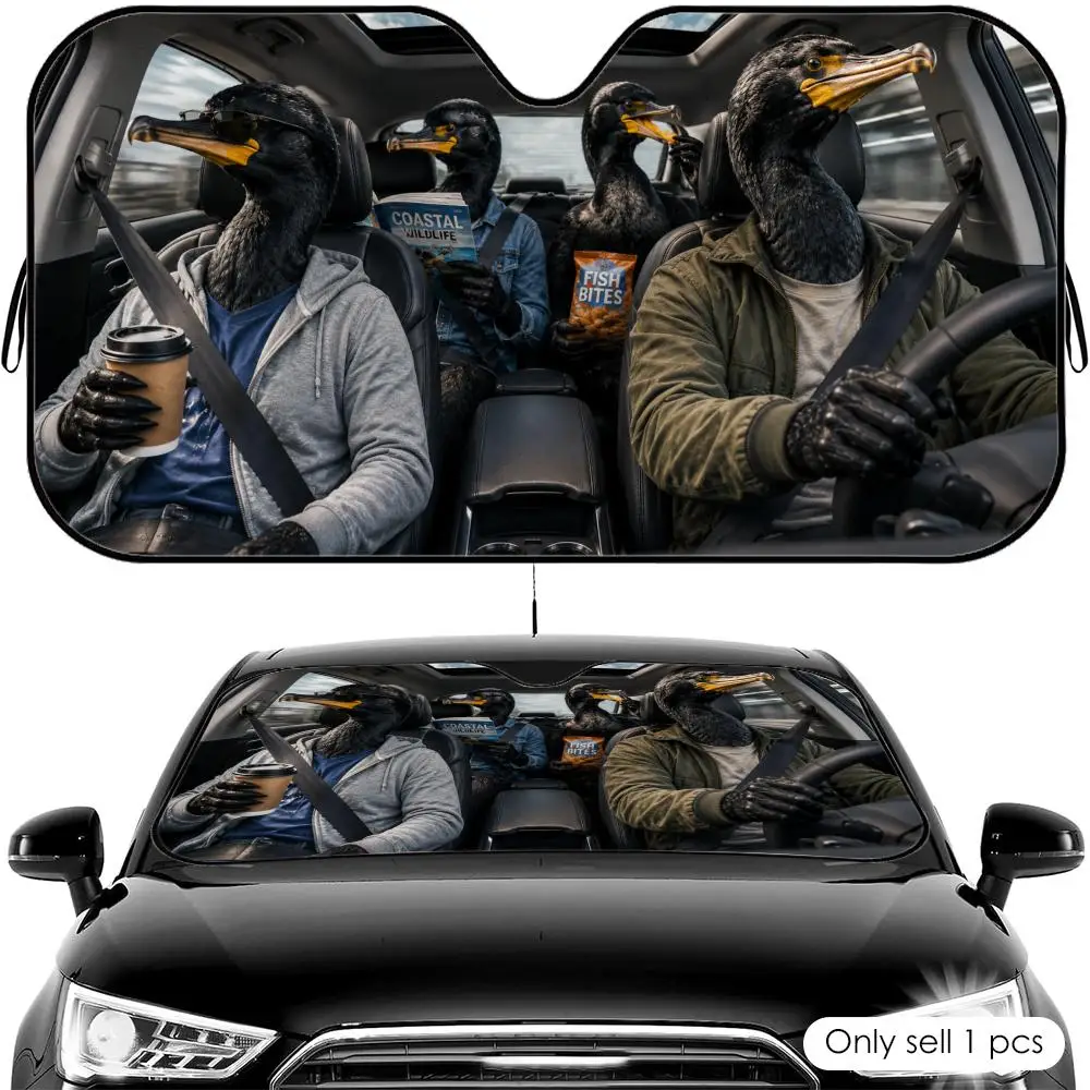 Cormorant Driving Travel Sun Visor Reusable Aluminum Foil Car Windshield Sun Visor UV Protector Heat Insulation Cover Shade
Cormorant Driving Travel Sun Visor Reusable Aluminum Foil Car Windshield Sun Visor UV Protector Heat Insulation Cover Shade