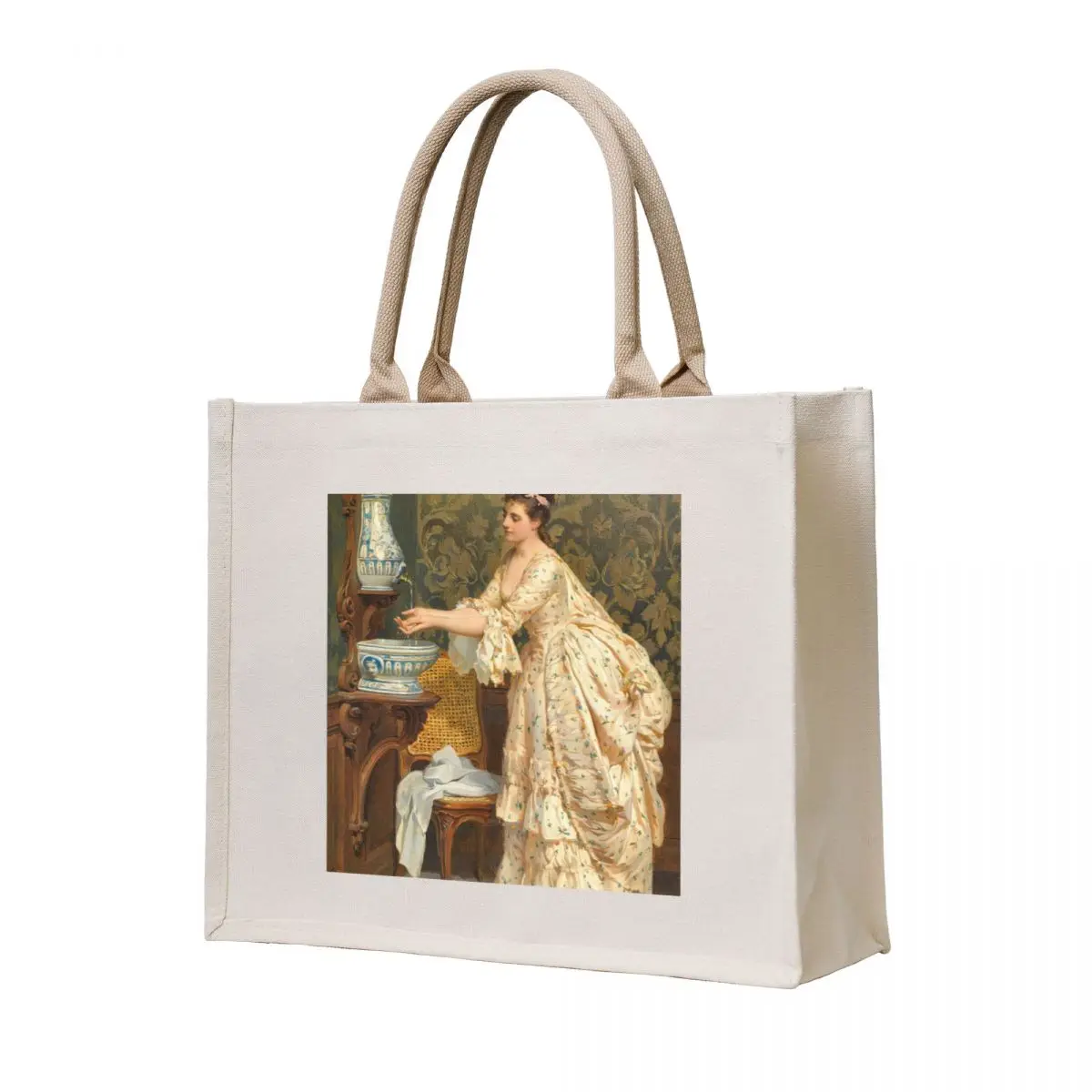 Woman Portrait, Washing Hands, Vintage Painting Tote Bag university shopper bag reusable shopping bags tote bag canvas
Woman Portrait, Washing Hands, Vintage Painting Tote Bag university shopper bag reusable shopping bags tote bag canvas