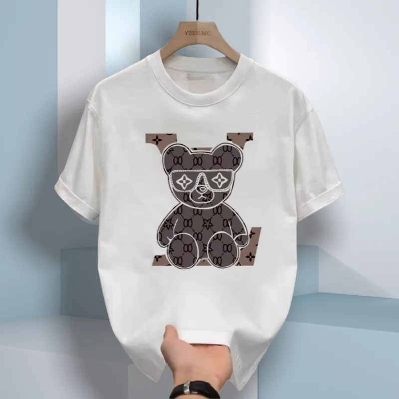American Trendy Brand Printing Men's and Women's Summer Loose Couple Tops Spring Cotton T-shirts Luxury Comfortable T-shirts
American Trendy Brand Printing Men's and Women's Summer Loose Couple Tops Spring Cotton T-shirts Luxury Comfortable T-shirts