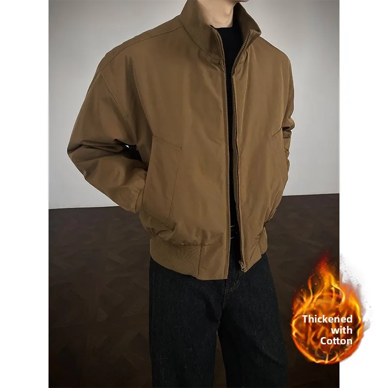 American Sle High Street Cotton Pilots Jaet Men Autumn Winter Thi Warm ort Coat Turtlene Youth Faion Polyester
American Sle High Street Cotton Pilots Jaet Men Autumn Winter Thi Warm ort Coat Turtlene Youth Faion Polyester