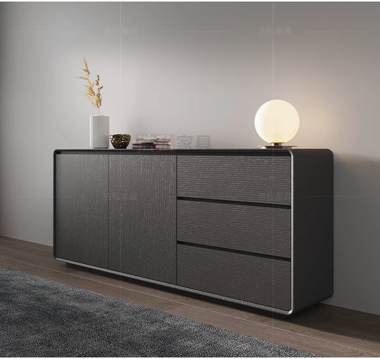 Black Sideboard Modern Cabinet Wall Integrated Storage Cabinet Modern Simple Nordic Solid Wood Living Room Storage Tea Cabinet
Black Sideboard Modern Cabinet Wall Integrated Storage Cabinet Modern Simple Nordic Solid Wood Living Room Storage Tea Cabinet