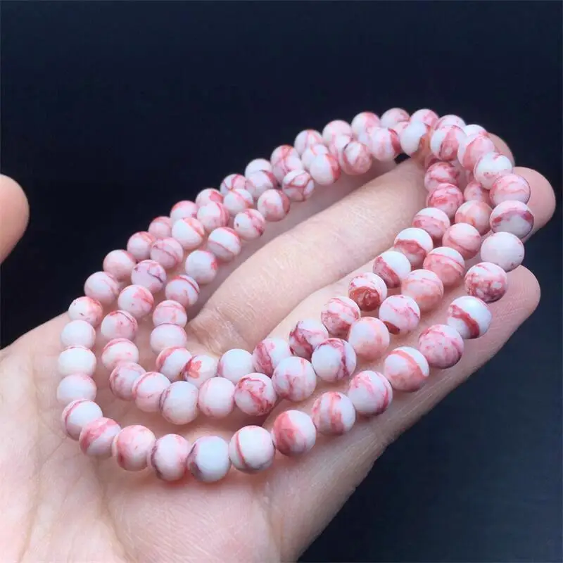 6MM Natural Cinnabar Chicken Blood Stone Triple Circle Bracelet Gemstone Jewelry Reiki Healing For Women Holiday Gift 1PCS
6MM Natural Cinnabar Chicken Blood Stone Triple Circle Bracelet Gemstone Jewelry Reiki Healing For Women Holiday Gift 1PCS