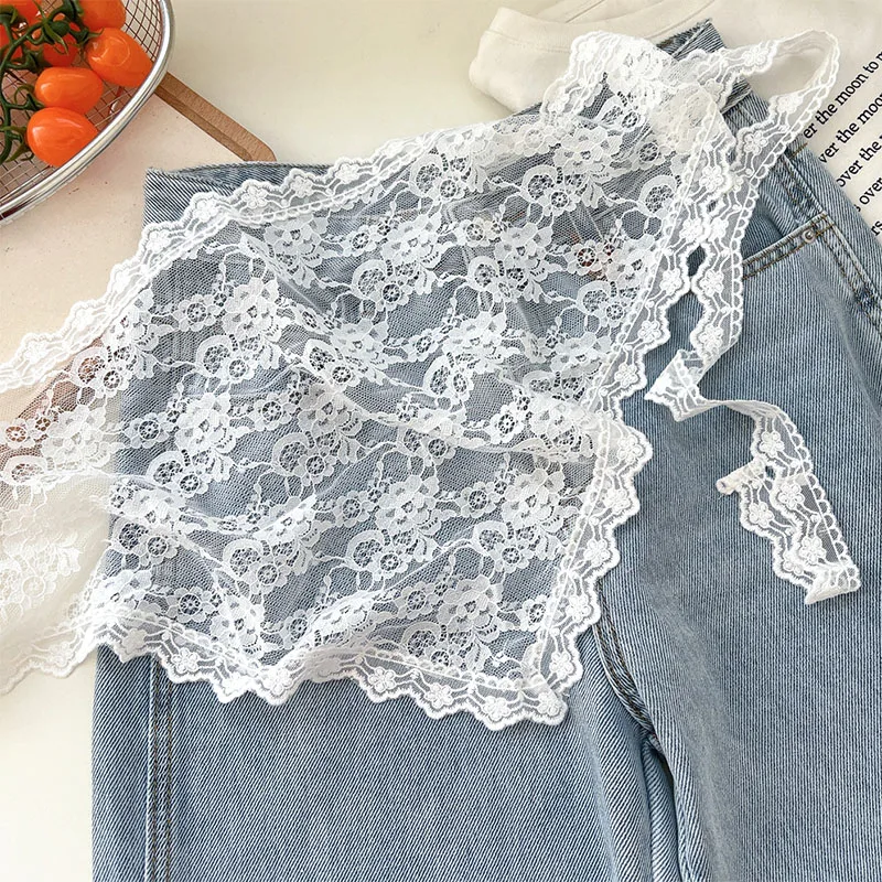1PC White Woven Floral Lace Hair Scarf Wraps Women Retro Triangle Headscarf Hat Travel Photo Headband Hair Accessories
1PC White Woven Floral Lace Hair Scarf Wraps Women Retro Triangle Headscarf Hat Travel Photo Headband Hair Accessories