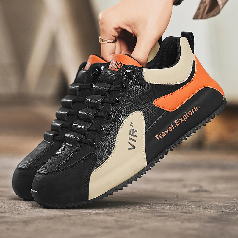 Sneakers Casual Mens Designer Cover Bottom Board Shoes Fashion Leather Mesh Breathable Increased Internal Platform Sports Shoes
Sneakers Casual Mens Designer Cover Bottom Board Shoes Fashion Leather Mesh Breathable Increased Internal Platform Sports Shoes