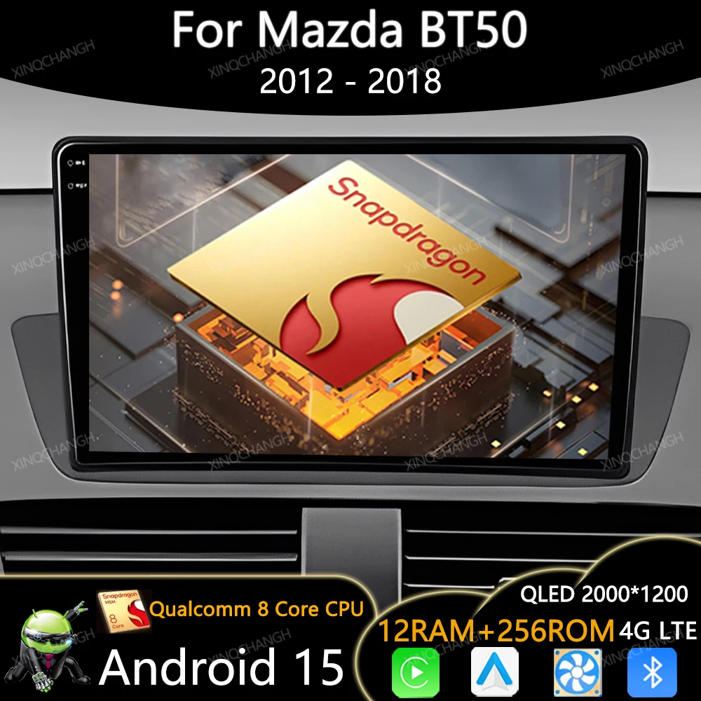 Автомобильный радиоприемник Android 15 для Mazda BT50 2012 2013-2018 Qualcomm BT 4G WIFI GPS Мультимедийный видеоплеер QLED Головное устройство Carplay Auto
Автомобильный радиоприемник Android 15 для Mazda BT50 2012 2013-2018 Qualcomm BT 4G WIFI GPS Мультимедийный видеоплеер QLED Головное устройство Carplay Auto