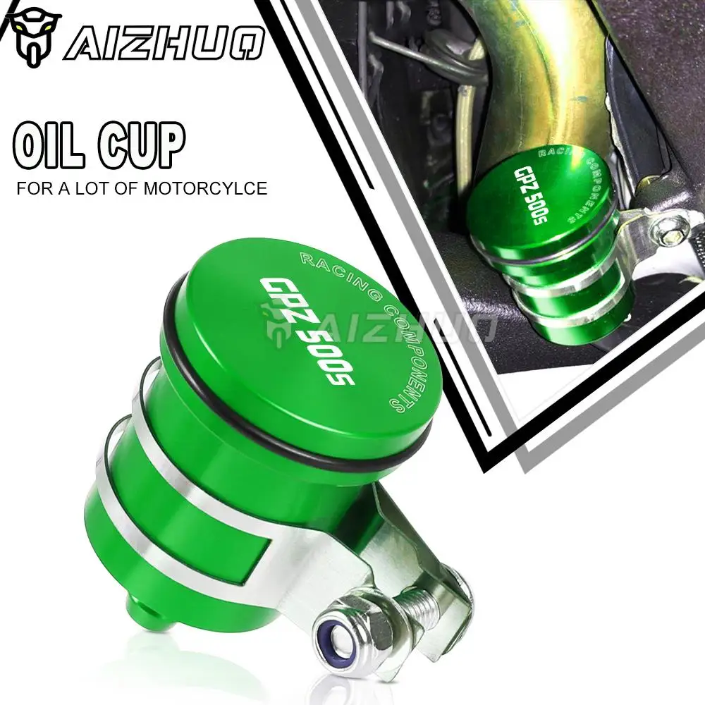 For Kawasaki GPZ500S EX500R GPZ EX 500S 500R Motorcycle Universal Brake Fluid Reservoir Clutch Cylinder Tank Oil Fluid Cup
For Kawasaki GPZ500S EX500R GPZ EX 500S 500R Motorcycle Universal Brake Fluid Reservoir Clutch Cylinder Tank Oil Fluid Cup