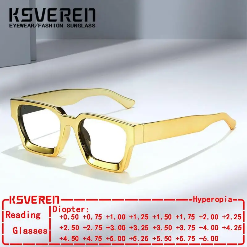 Unisex Anti Blue Light Square Reading Glasses Thick Frame Presbyopic Eyewear Clear Lens Glasses Frames Customizable Diopter
Unisex Anti Blue Light Square Reading Glasses Thick Frame Presbyopic Eyewear Clear Lens Glasses Frames Customizable Diopter