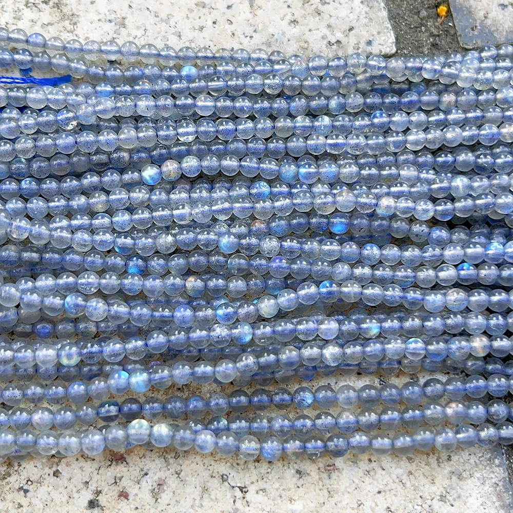 100% Natural Labradorite Shining Small Beads For Jewelry Making DIY Bracelet Necklace 15''
100% Natural Labradorite Shining Small Beads For Jewelry Making DIY Bracelet Necklace 15''