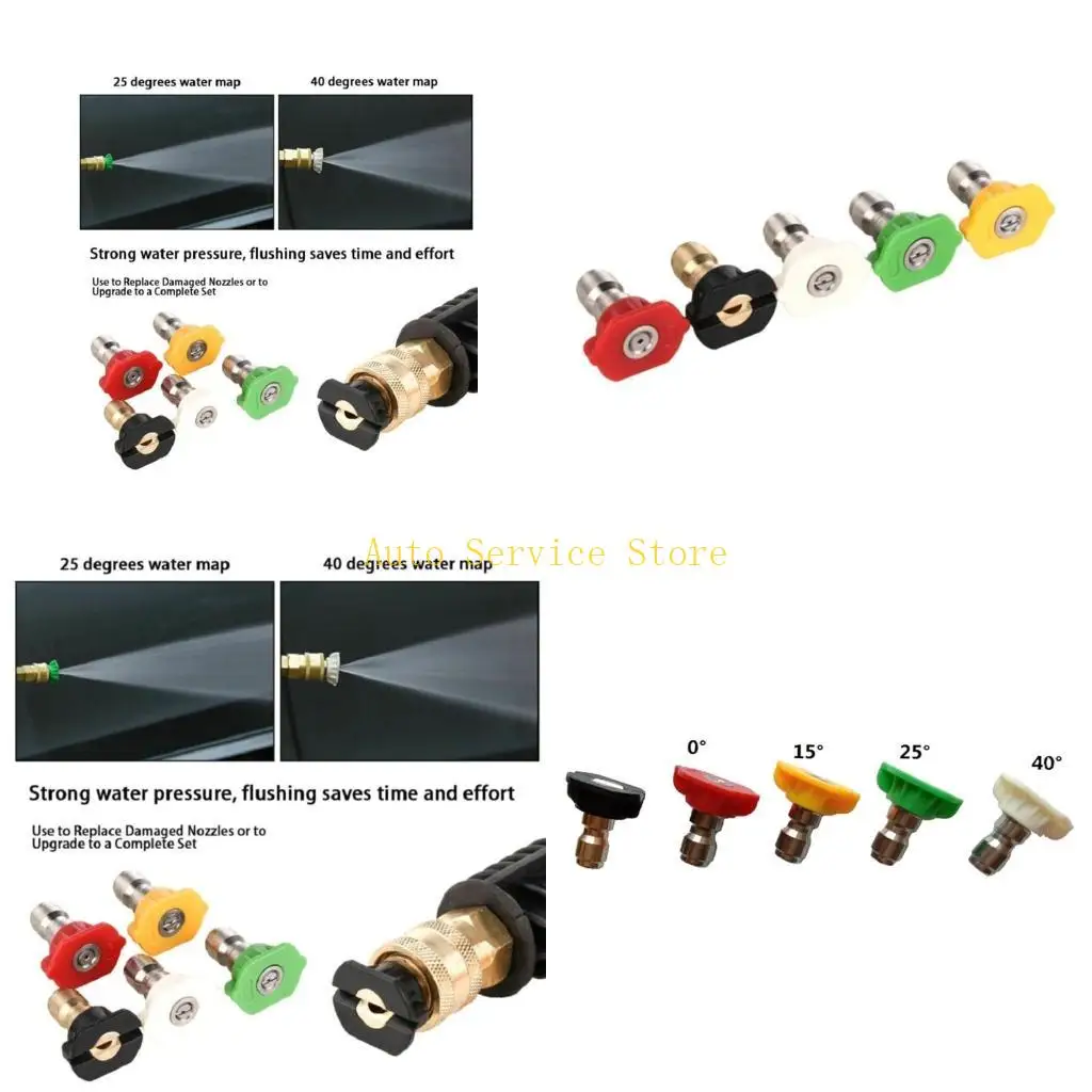 462A 5 шт./компл. насадка для мойки автомобиля 1/4 "быстрый разъем металлические струйные насадки насадка для водяных пистолетов
462A 5 шт./компл. насадка для мойки автомобиля 1/4 "быстрый разъем металлические струйные насадки насадка для водяных пистолетов