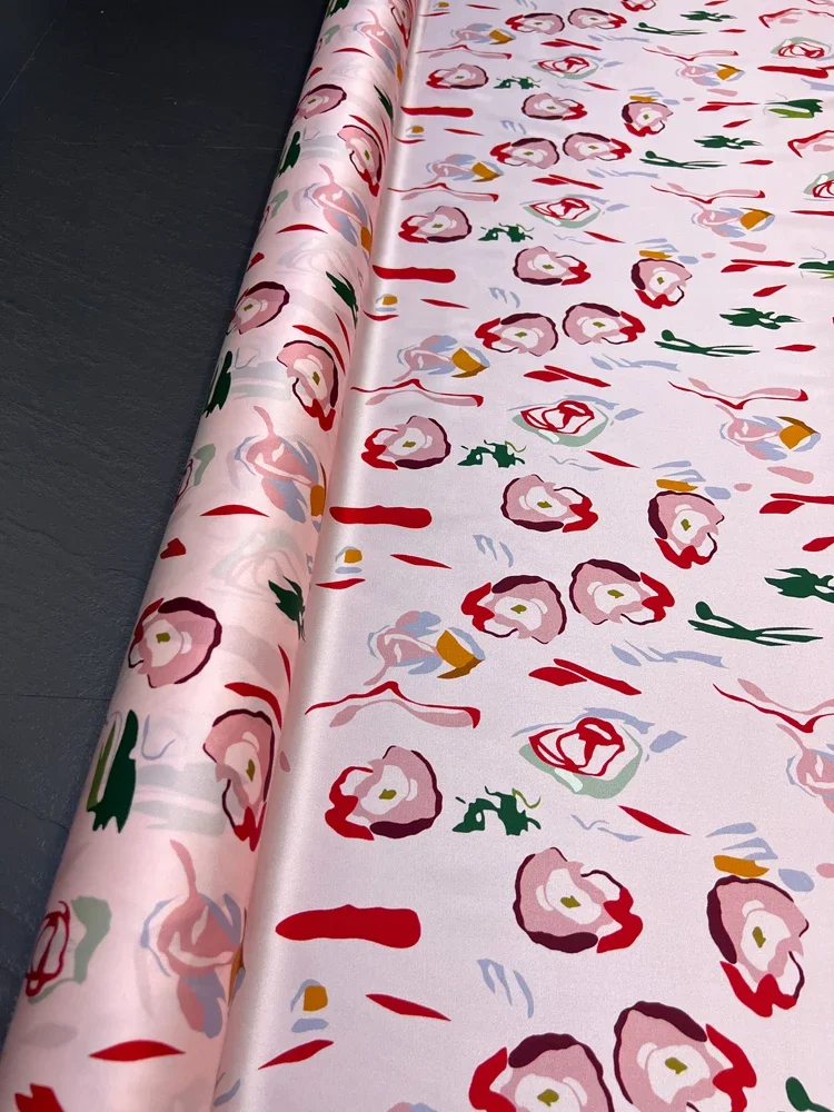 fashion Stretched Silk Ribbed Satin Fabric for Dresses and Shirts White Peach Oolong
fashion Stretched Silk Ribbed Satin Fabric for Dresses and Shirts White Peach Oolong