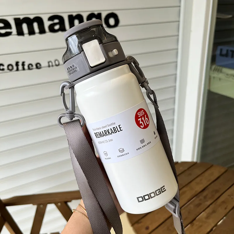 316 Stainless Steel Minimalist Straw Insulated Cup, High-quality Outdoor Sports Water Cup for Men and Women
316 Stainless Steel Minimalist Straw Insulated Cup, High-quality Outdoor Sports Water Cup for Men and Women