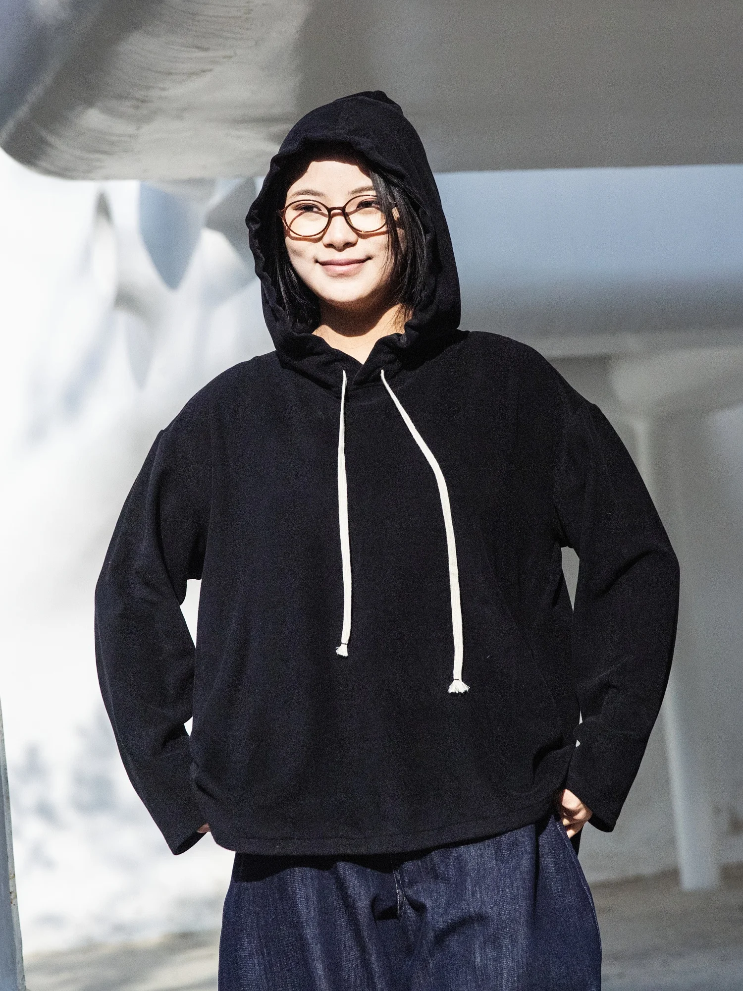 Warm Bla Hoodie Women's Loose Fit Comfortable Casual Sle Long Sve Dstring Hat Velvet Sweatirt by Yuwen Ci Original
Warm Bla Hoodie Women's Loose Fit Comfortable Casual Sle Long Sve Dstring Hat Velvet Sweatirt by Yuwen Ci Original