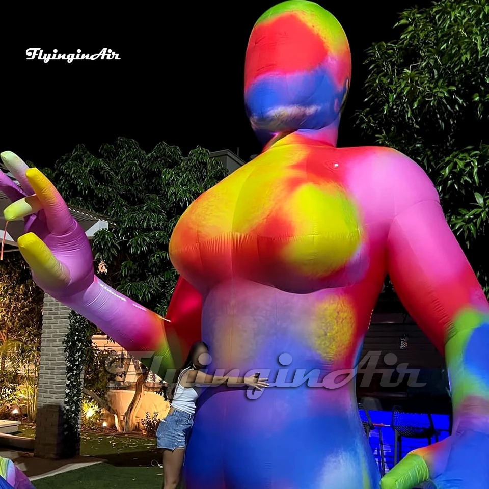 5m Colorful Giant Dummy Inflatable Mannequin Artistic Manikin Air Blow Up Heat-sensing Human Body Model For Stage Decoration
5m Colorful Giant Dummy Inflatable Mannequin Artistic Manikin Air Blow Up Heat-sensing Human Body Model For Stage Decoration