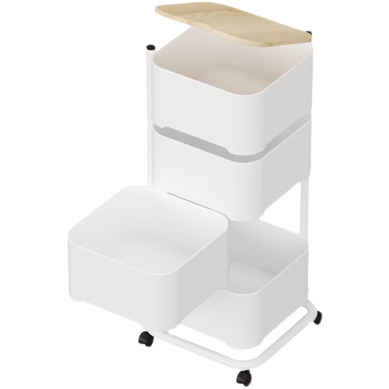 Kitchen trolley storage rack, floor to floor, multi-level vegetable placement, movable rotating vegetable basket, living room
Kitchen trolley storage rack, floor to floor, multi-level vegetable placement, movable rotating vegetable basket, living room