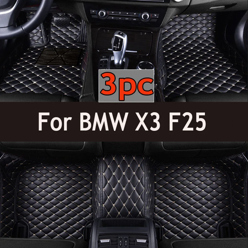 Car Floor Mats For BMW X3 F25 MK2 2011~2014 Leather Luxury Mat Protective Pad Rug Covers Carpet Car Accessories Interior Parts
Car Floor Mats For BMW X3 F25 MK2 2011~2014 Leather Luxury Mat Protective Pad Rug Covers Carpet Car Accessories Interior Parts