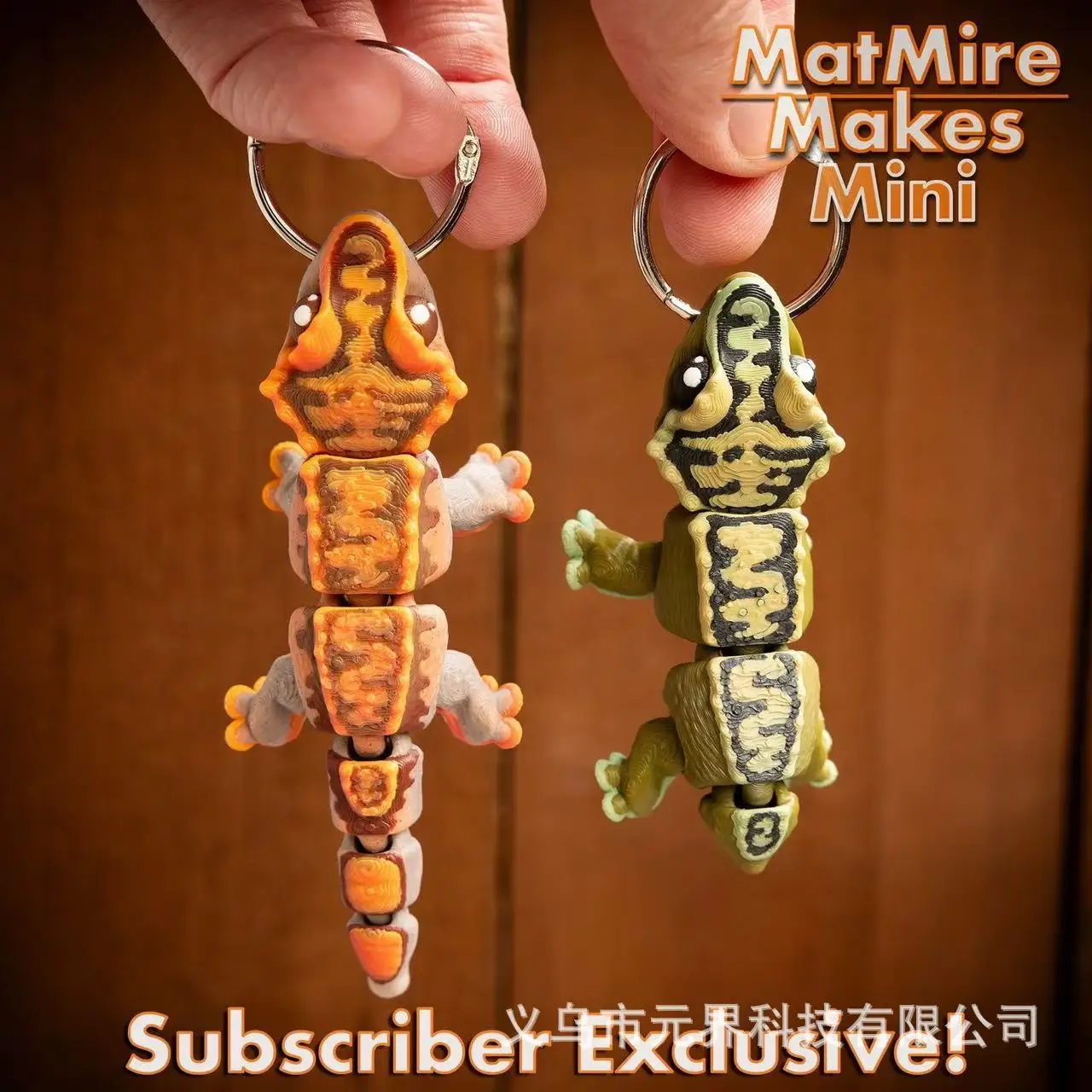 3D Printed New Simulation Gecko Toy Statue Joint Movable Children Toy Cute Colored Gecko Model Bag Decor Pendant Keychain
3D Printed New Simulation Gecko Toy Statue Joint Movable Children Toy Cute Colored Gecko Model Bag Decor Pendant Keychain