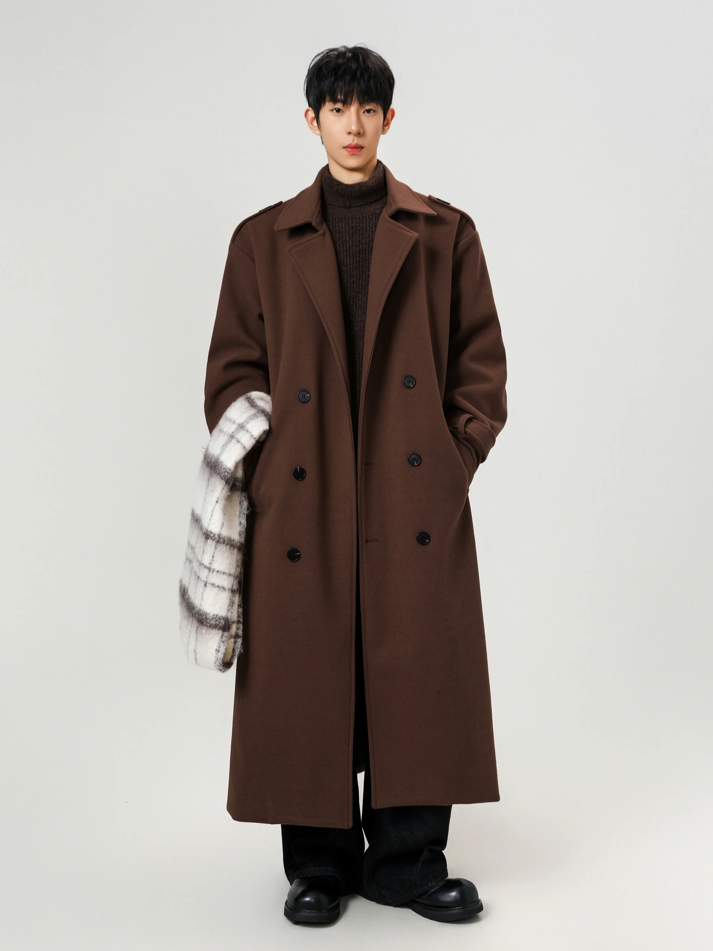 Retro Tweed Material Loose Fit Medium Length Jaet for Couples Youthful Trendy Outerwear Spring Season Single Button Closure
Retro Tweed Material Loose Fit Medium Length Jaet for Couples Youthful Trendy Outerwear Spring Season Single Button Closure