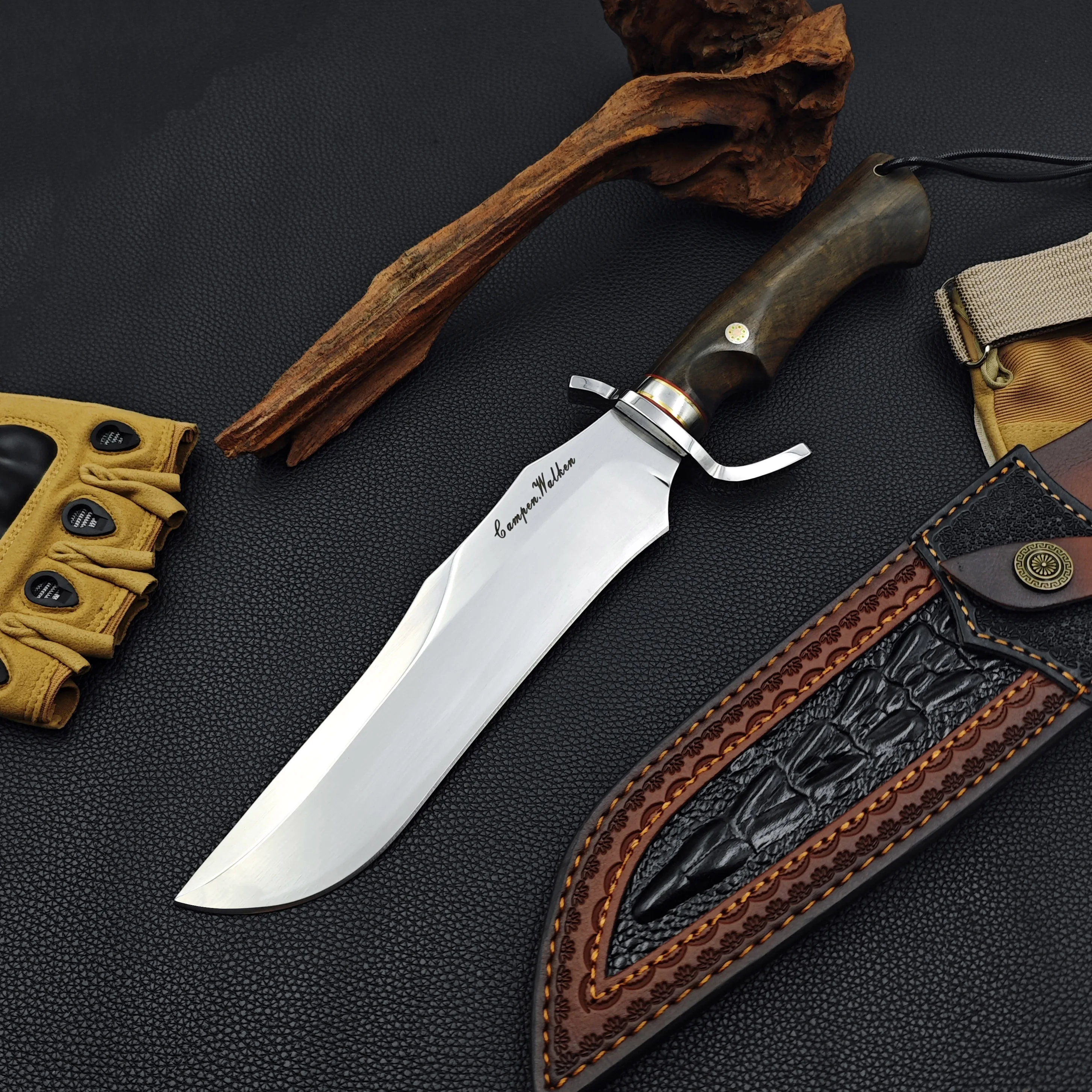 7.4mm thick 9cr18mov Steel Sour Branch Handles - Wood Chopper with Ergonomic Handle with Sheath for Outdoor Wood Cutting
7.4mm thick 9cr18mov Steel Sour Branch Handles - Wood Chopper with Ergonomic Handle with Sheath for Outdoor Wood Cutting