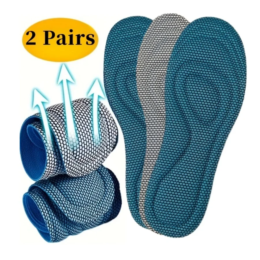 2 Pairs Memory Foam Orthopedic Insoles Arch Support Antibacterial Deodorant Sweat Absorption Cushion Comfort for Running Walking
2 Pairs Memory Foam Orthopedic Insoles Arch Support Antibacterial Deodorant Sweat Absorption Cushion Comfort for Running Walking