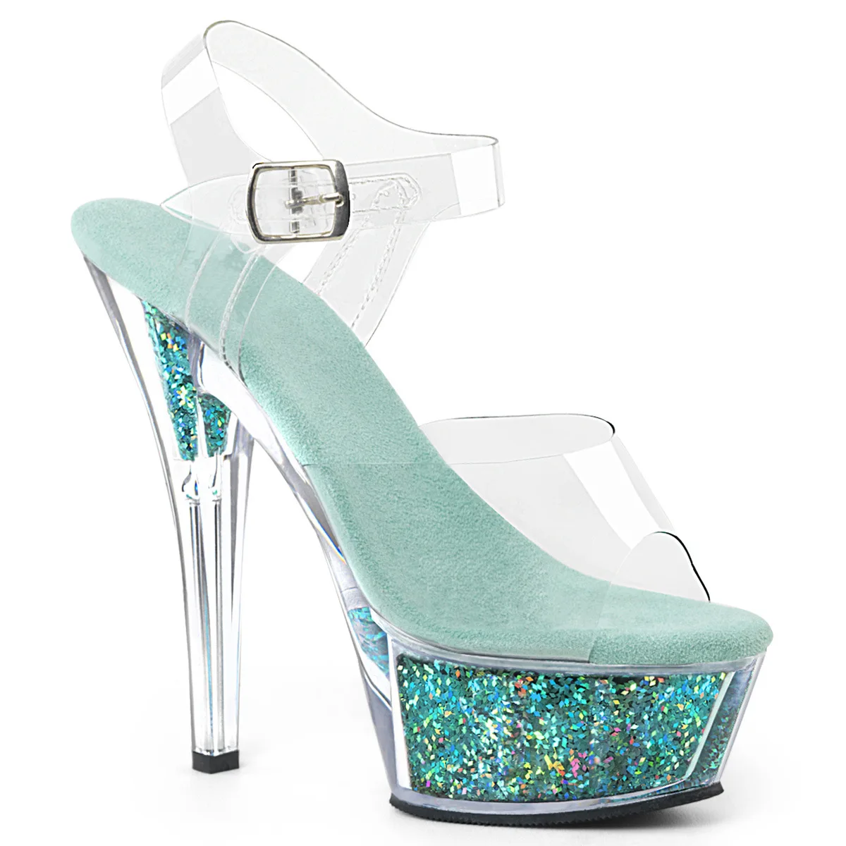 New 15CM Clear Stiletto High Heels Women's Crystal Pole Dance Sandals Perfect for Nightclub Model Catwalk & Party
New 15CM Clear Stiletto High Heels Women's Crystal Pole Dance Sandals Perfect for Nightclub Model Catwalk & Party