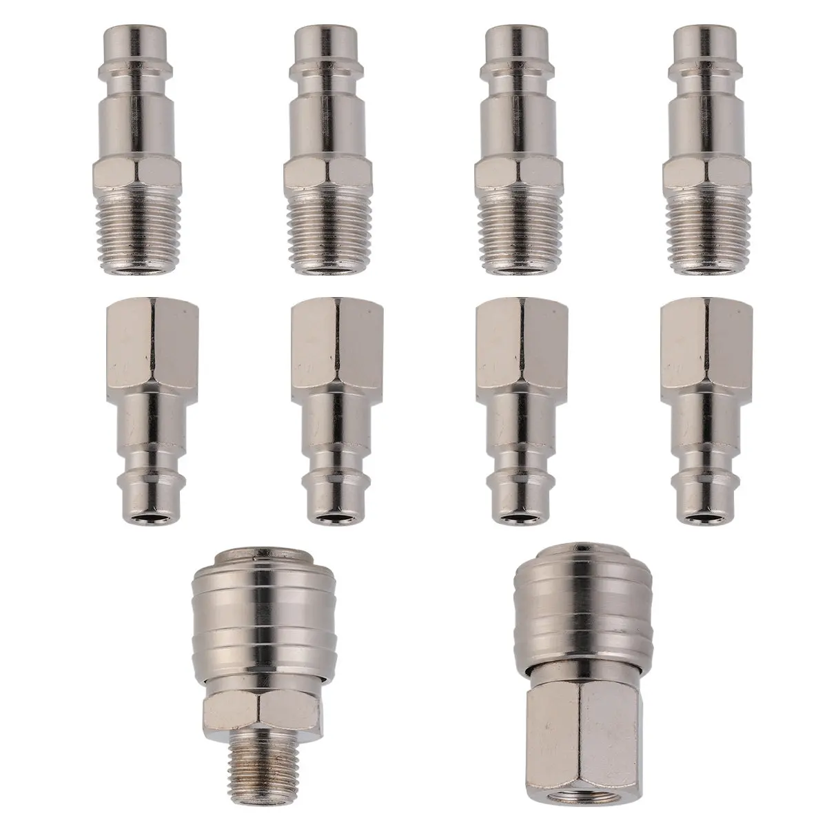 German-Style Internal External Thread Quick Connector High Strength Corrosion Resistant Compressor Hose Coupler Air
German-Style Internal External Thread Quick Connector High Strength Corrosion Resistant Compressor Hose Coupler Air