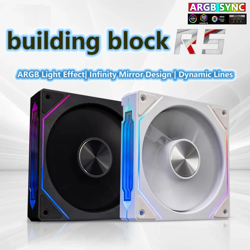 Белый вентилятор GEN4 RS 120 мм, адресная RGB с бесконечном зеркалом, синхронизация 5 В, 3 контакта, ШИМ 800–1800 об/мин, идеально подходит для корпусов и жидкостных охладителей
Белый вентилятор GEN4 RS 120 мм, адресная RGB с бесконечном зеркалом, синхронизация 5 В, 3 контакта, ШИМ 800–1800 об/мин, идеально подходит для корпусов и жидкостных охладителей