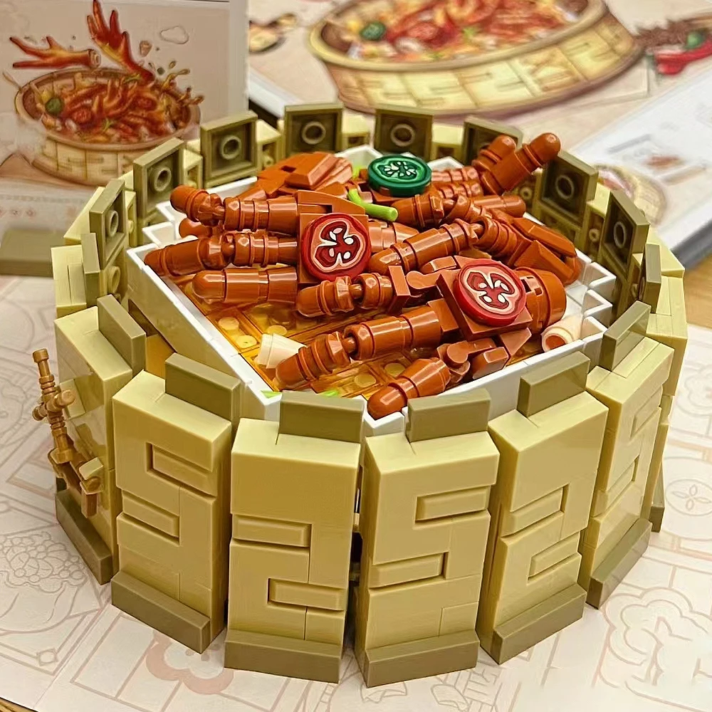 Mini Bricks Breakfast Snacks Moc Modularize Create Ideas Adorable Building Blocks Bricks Model Educational Toy Gift 647pcs
Mini Bricks Breakfast Snacks Moc Modularize Create Ideas Adorable Building Blocks Bricks Model Educational Toy Gift 647pcs
