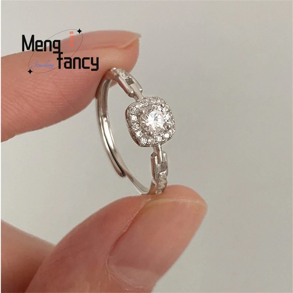 Silver Zircon Sparkling Chain Ring, Index Finger Ring, Unique And Trendy Style Fashion Jewelry Handicraft Best Selling Exquisite
Silver Zircon Sparkling Chain Ring, Index Finger Ring, Unique And Trendy Style Fashion Jewelry Handicraft Best Selling Exquisite