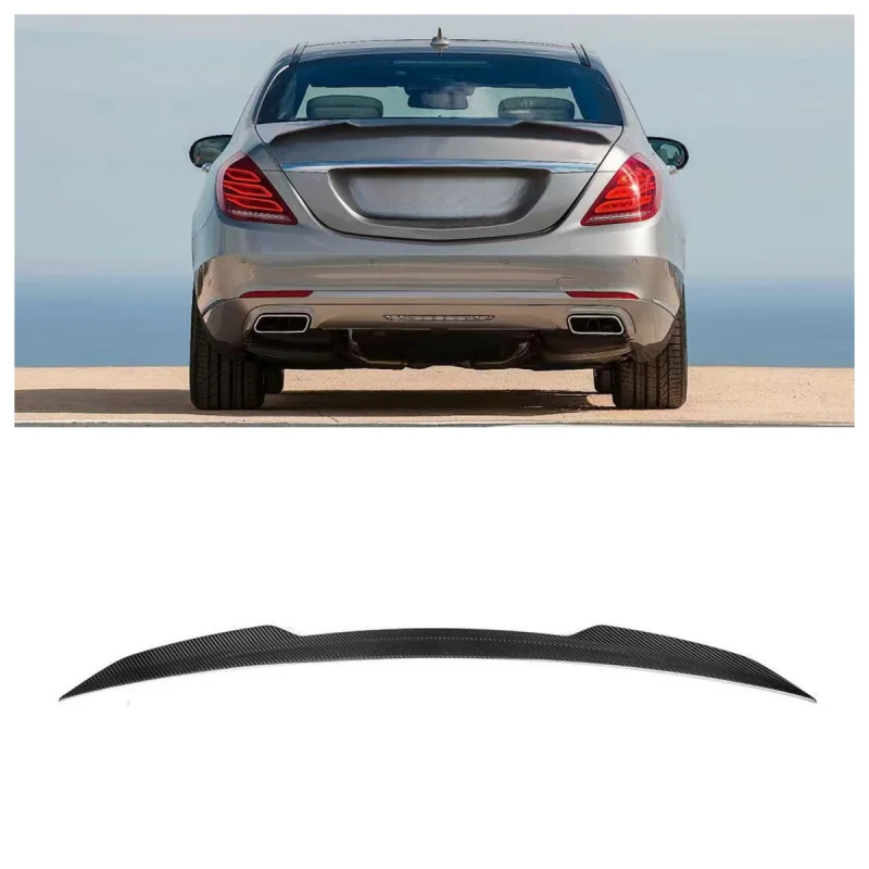High Quality Car wings Suitable for S-Class W222 X Style Dry Carbon Fiber Tail Spoiler (four Doors)
High Quality Car wings Suitable for S-Class W222 X Style Dry Carbon Fiber Tail Spoiler (four Doors)