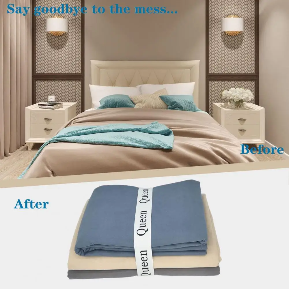 Bed Sheet Band Elastic Bed Sheet Organizer Bands with Label Straps for Twin Full King Queen Beds Set of 6 Storage for Home
Bed Sheet Band Elastic Bed Sheet Organizer Bands with Label Straps for Twin Full King Queen Beds Set of 6 Storage for Home