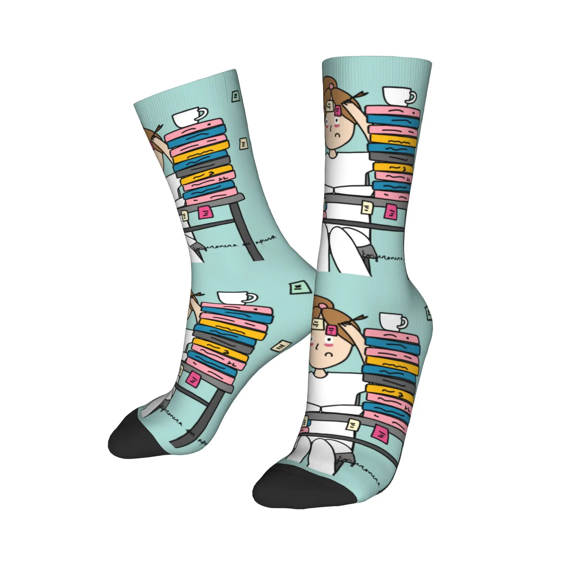 Casual Enfermera En Apuros Doctor Nurse Basketball Socks Medical Medicine Health Middle Tube Socks for Unisex Sweat Absorbing
Casual Enfermera En Apuros Doctor Nurse Basketball Socks Medical Medicine Health Middle Tube Socks for Unisex Sweat Absorbing