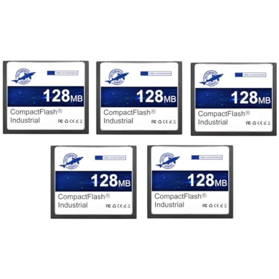 Dogfish Compact Flash Memory Card 5 Pack High Performance Industrial CF Type I Card FAT16 for Industrial Equipment and Vintage
Dogfish Compact Flash Memory Card 5 Pack High Performance Industrial CF Type I Card FAT16 for Industrial Equipment and Vintage