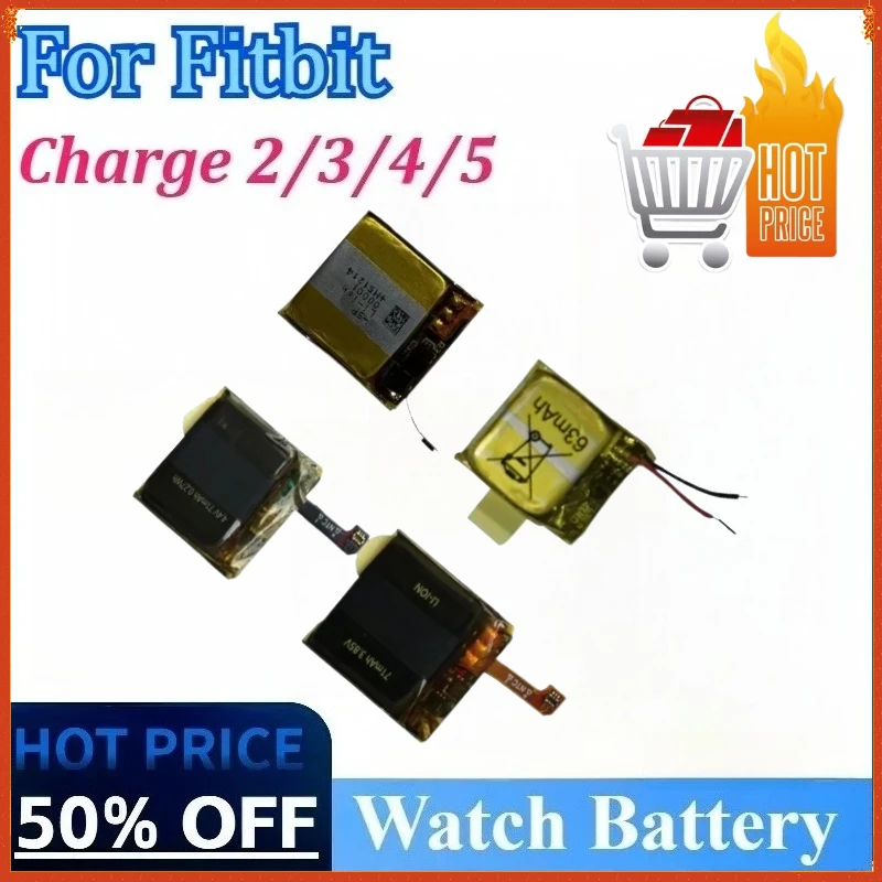 High Quality Smart watch Battery for Fitbit Charge 4/5/2/3 Rechargeable Watch Battery
High Quality Smart watch Battery for Fitbit Charge 4/5/2/3 Rechargeable Watch Battery