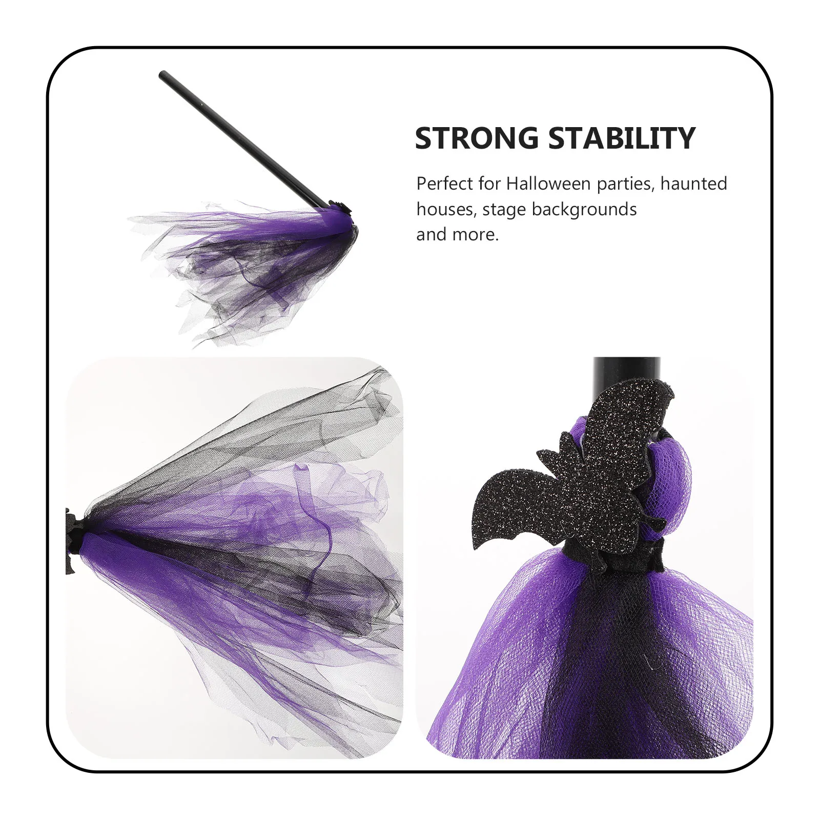 1pc High Quality Witch Broom Halloween Costume Party Props Plastic Decor Cosplay Stage Backgrounds Accessories Women Kids
1pc High Quality Witch Broom Halloween Costume Party Props Plastic Decor Cosplay Stage Backgrounds Accessories Women Kids