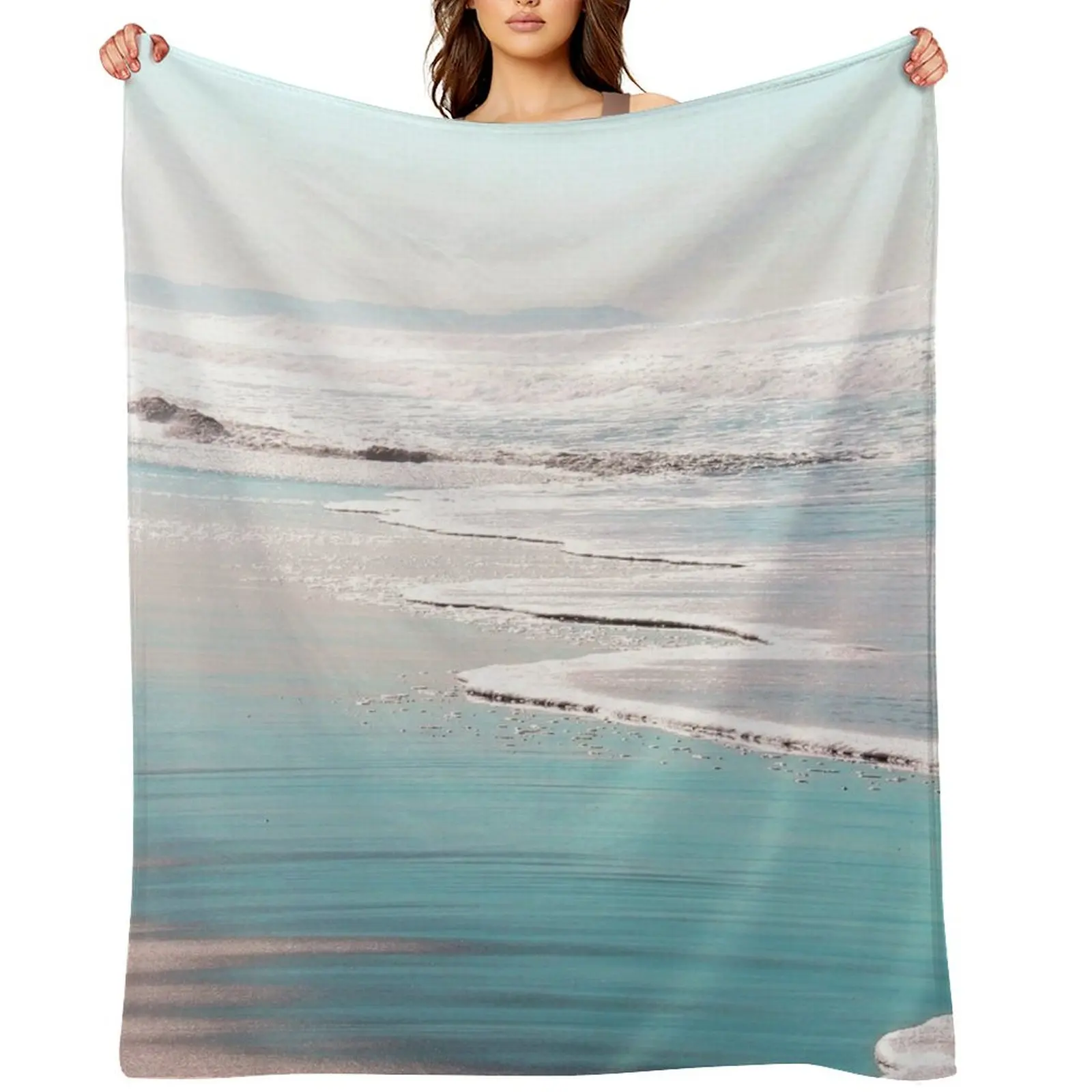 THE BEACH Throw Blanket Beach For Sofa Thin bed plaid Decorative Beds Blankets
THE BEACH Throw Blanket Beach For Sofa Thin bed plaid Decorative Beds Blankets