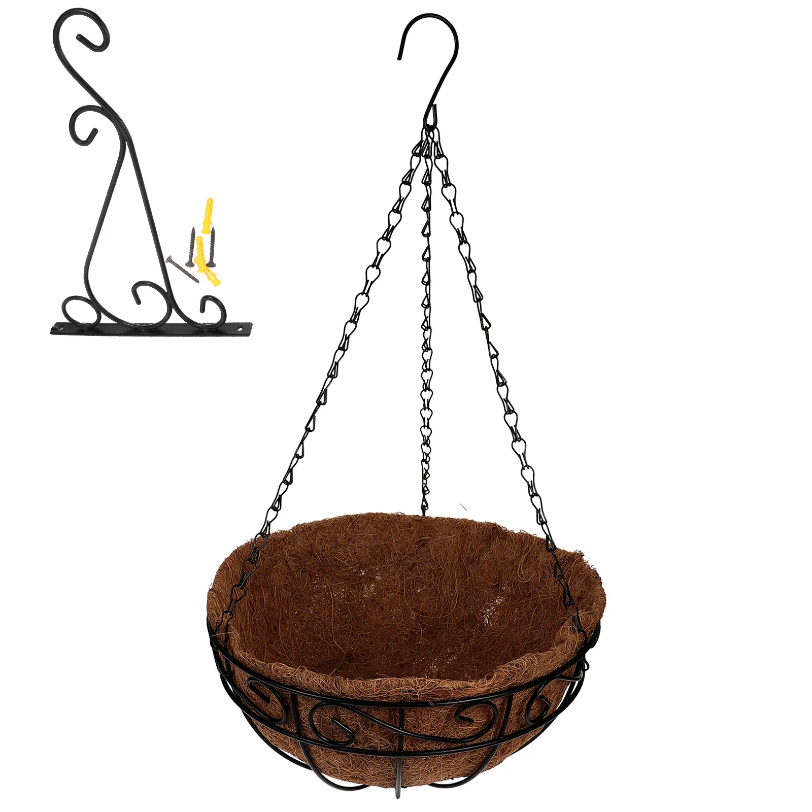 12 Inch Flower Pot Liner Iron Wire Basket Wire Hanging Baskets For Plants Plants 30cm Hook Office Garden
12 Inch Flower Pot Liner Iron Wire Basket Wire Hanging Baskets For Plants Plants 30cm Hook Office Garden