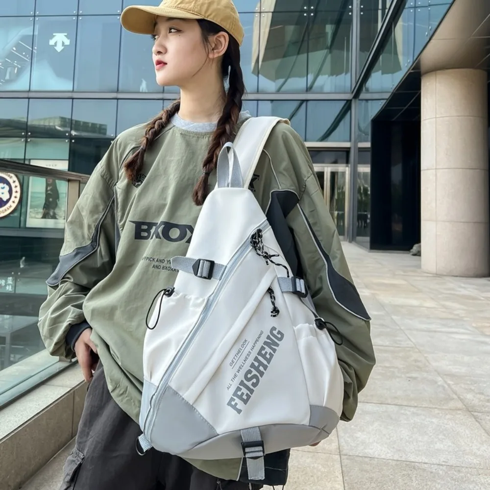 New Lazy Style Crossbody Bag Chest Bag Large Capacity Shoulder Bag Lightweight Niche Personality Couple Bag Student
New Lazy Style Crossbody Bag Chest Bag Large Capacity Shoulder Bag Lightweight Niche Personality Couple Bag Student