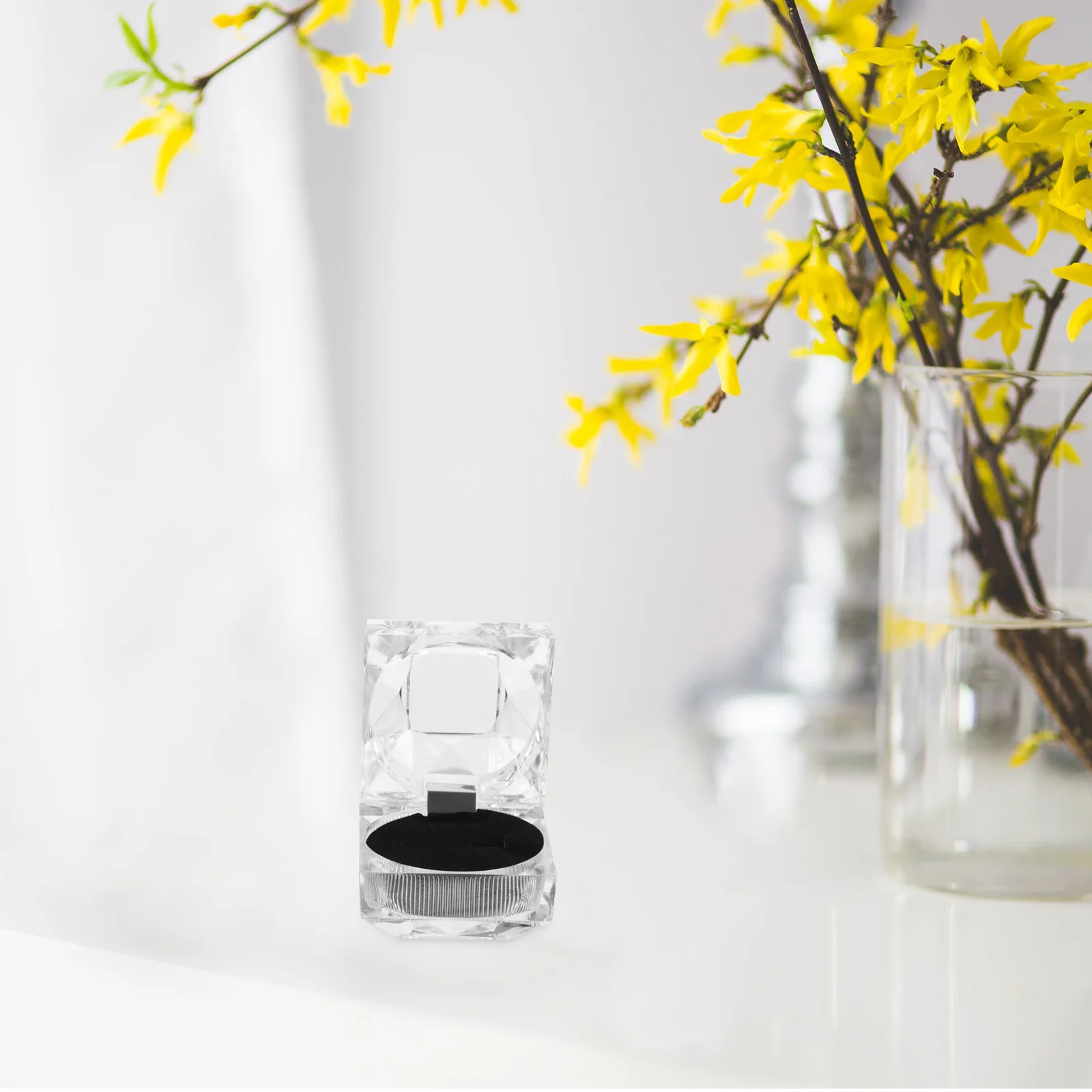 10 шт. акриловые шкатулки для ювелирных изделий, органайзер для хранения колец, компактный портативный чехол для колец, серег, свадебные коробки для обручальных колец
10 шт. акриловые шкатулки для ювелирных изделий, органайзер для хранения колец, компактный портативный чехол для колец, серег, свадебные коробки для обручальных колец