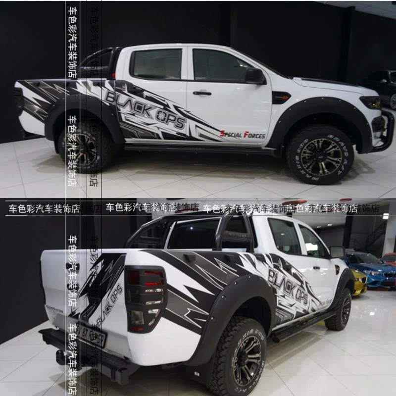 Автомобильная Наклейка для Ford Raptor F150, индивидуальная модификация спортивного автомобиля, Виниловая наклейка, аксессуары 
Автомобильная Наклейка для Ford Raptor F150, индивидуальная модификация спортивного автомобиля, Виниловая наклейка, аксессуары