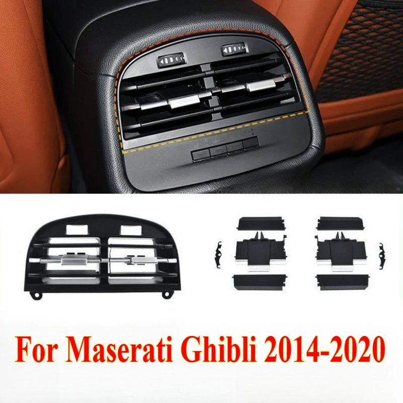 1PCS Car Rear Console AC Vent Grille Outlet Cover Left and Right Rear Air Outlets Are Repaired for Maserati Ghibli 2014-2020
1PCS Car Rear Console AC Vent Grille Outlet Cover Left and Right Rear Air Outlets Are Repaired for Maserati Ghibli 2014-2020