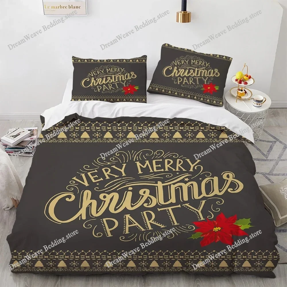 Christmas Theme Duvet Cover Set - Soft, Breathable, Comfortable Bedding with Vibrant Tree, Gingerbread Man, and Snowflak963
Christmas Theme Duvet Cover Set - Soft, Breathable, Comfortable Bedding with Vibrant Tree, Gingerbread Man, and Snowflak963