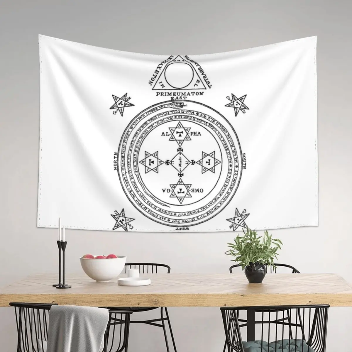 King Solomon Magic Circle Tapestry Decor For Room Home Supplies Art Mural Wall Tapestries Tapestry
King Solomon Magic Circle Tapestry Decor For Room Home Supplies Art Mural Wall Tapestries Tapestry